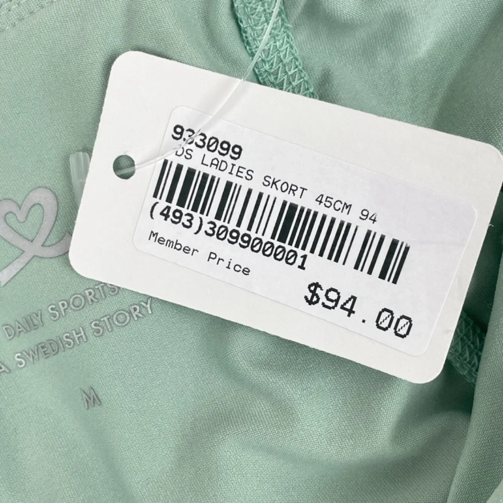 Daily Sports Foam Green Golf Tennis Skort Athletic Skirt SHERLYN - NWT